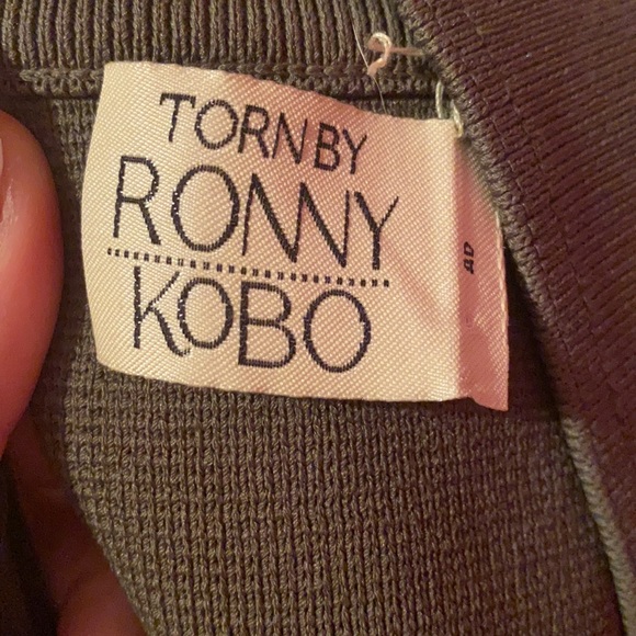 torn by ronny kobo ilana milano green skirt - XS - Picture 8 of 9